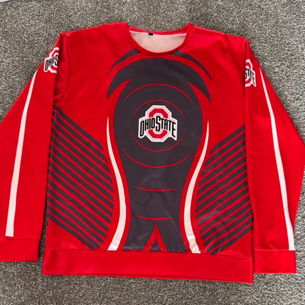Ohio State Man Red Long Sleeve Shirt size XL - Picture 4 of 9